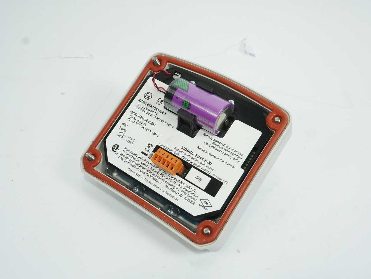 Fluidwell F011-P-XI Flow Rate Indicator (Intrinsically Safe, ATEX/IECEx)