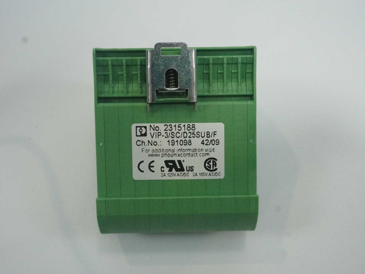 Phoenix Contact 2315188 VIP-3/SC/D25SUB/F Termination Board