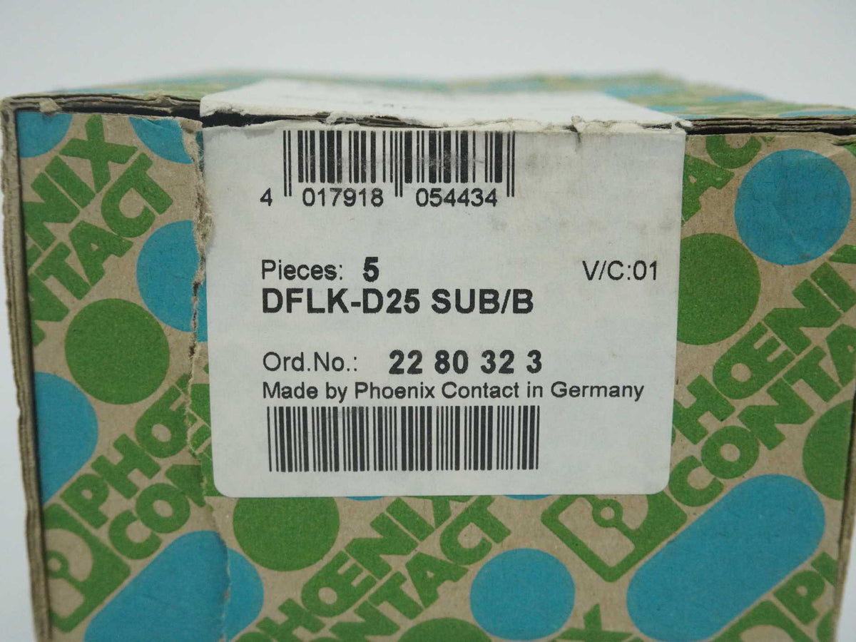 Phoenix Contact 2280323 DFLK-D25 SUB/B Termination Board Batch 3pcs.