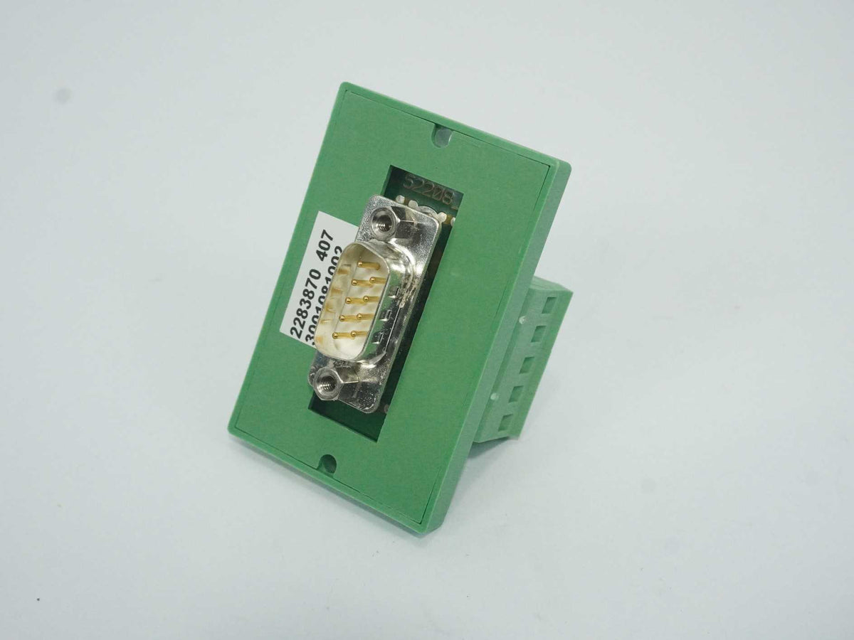 Phoenix Contact 2283870 DFLK-D 9 SUB/S Termination Board Batch 5pcs.