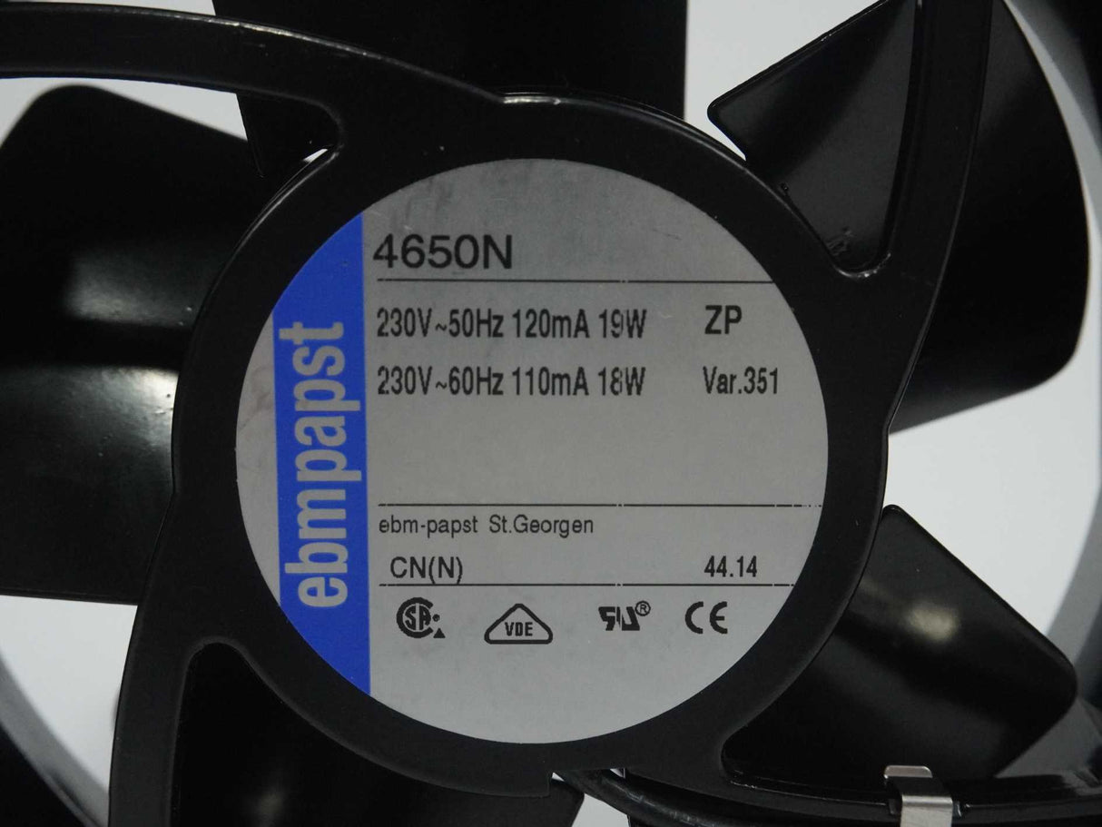 EBM-Papst 101-8052 4650N Axial Fan W/ Cable