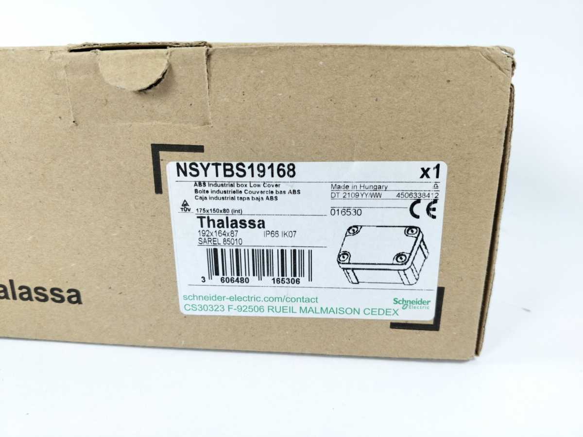 Schneider Electric NSYTBS19168 ABS Industrial Box Low Cover