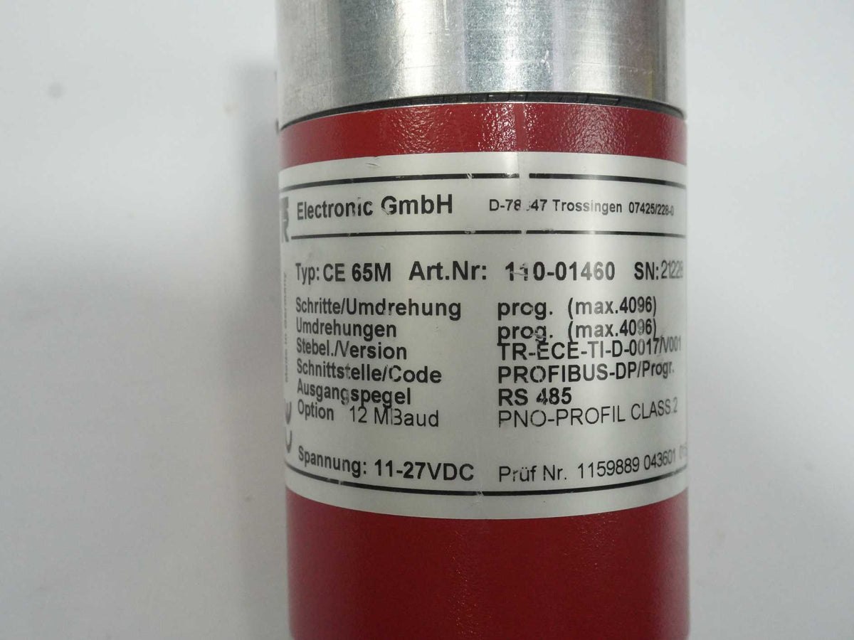 TR Electronic 110-01460 CE 65M RS 485 Multiturn Encoder