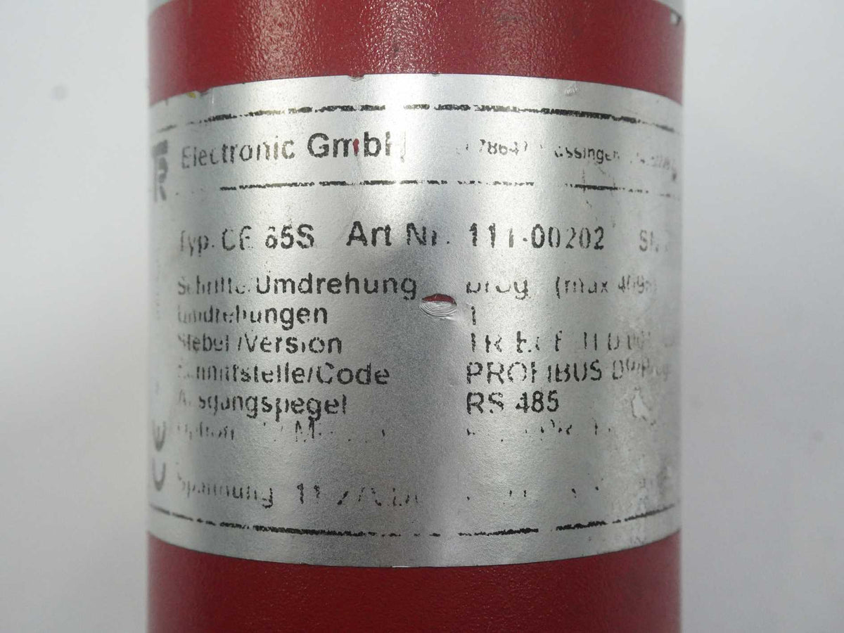 TR Electronic 111-00202 CE 65S RS 485 Singleturn Encoder