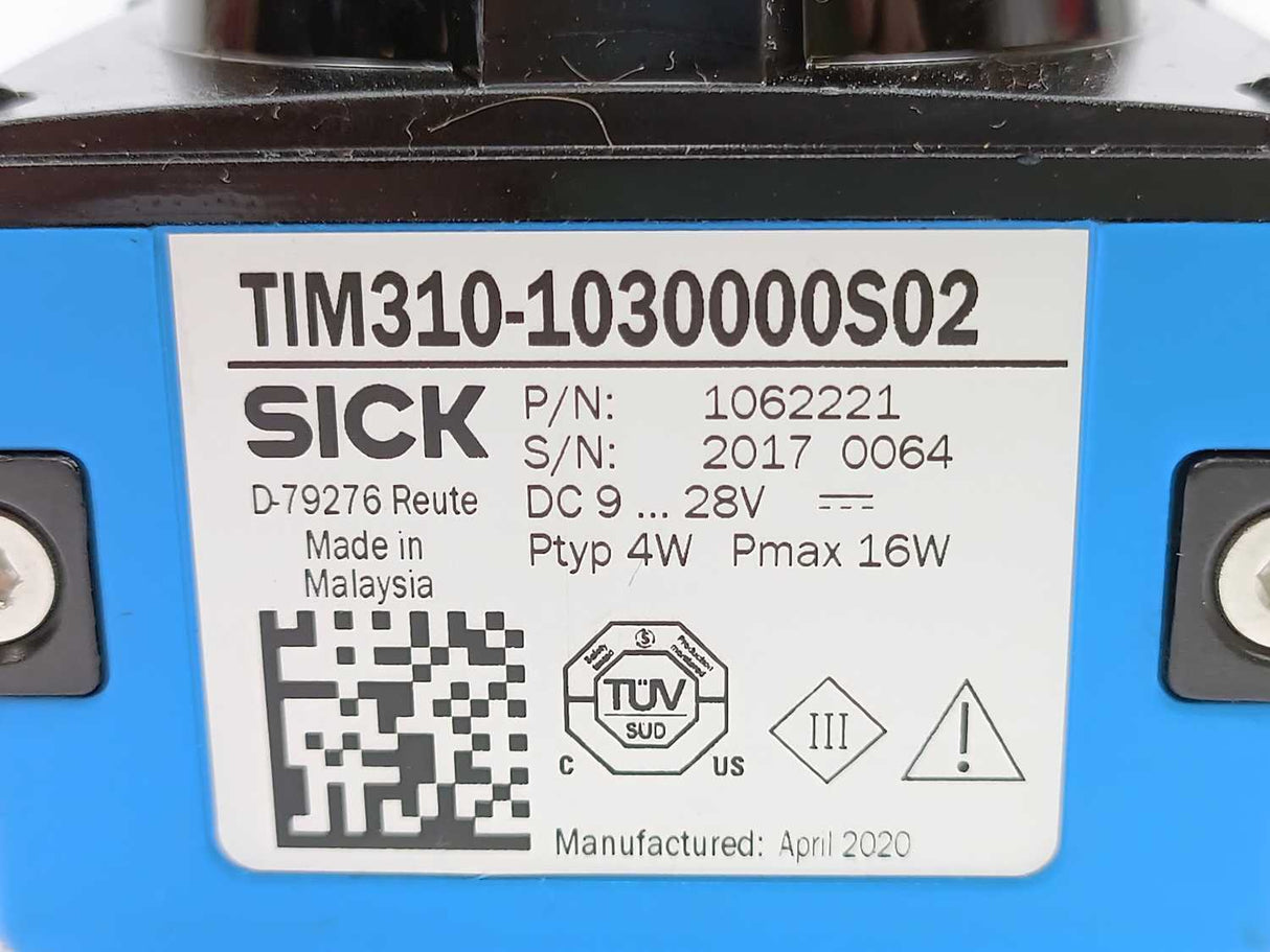 SICK 1062221 TIM310-1030000S02 Sensor OPT 5-1CM Analog NPN USB