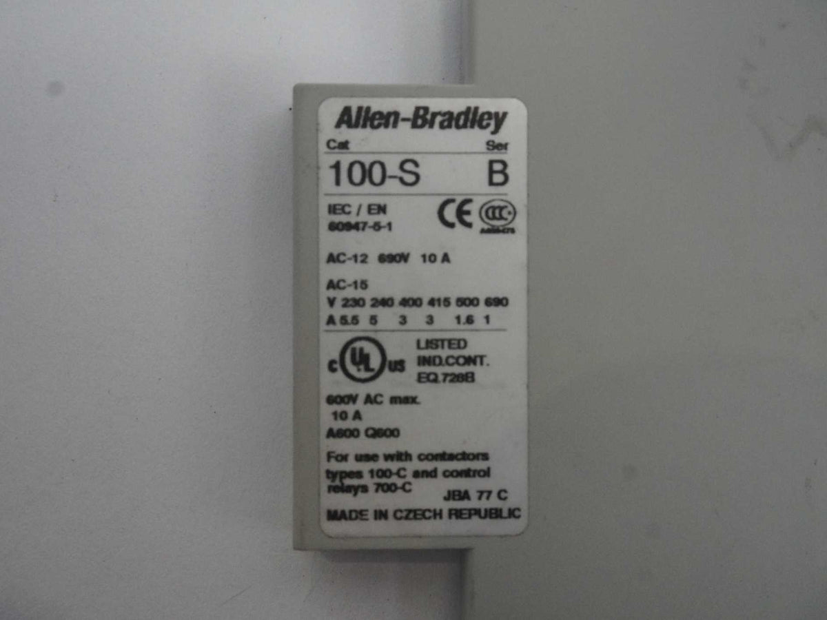 AB 100-S 100-S Series B Safety Contactor Block