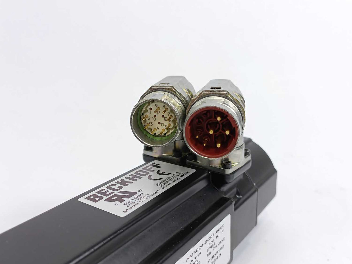 Beckhoff AM3024-0C01-0000 Servomotor 0.57kW 1.33Nm