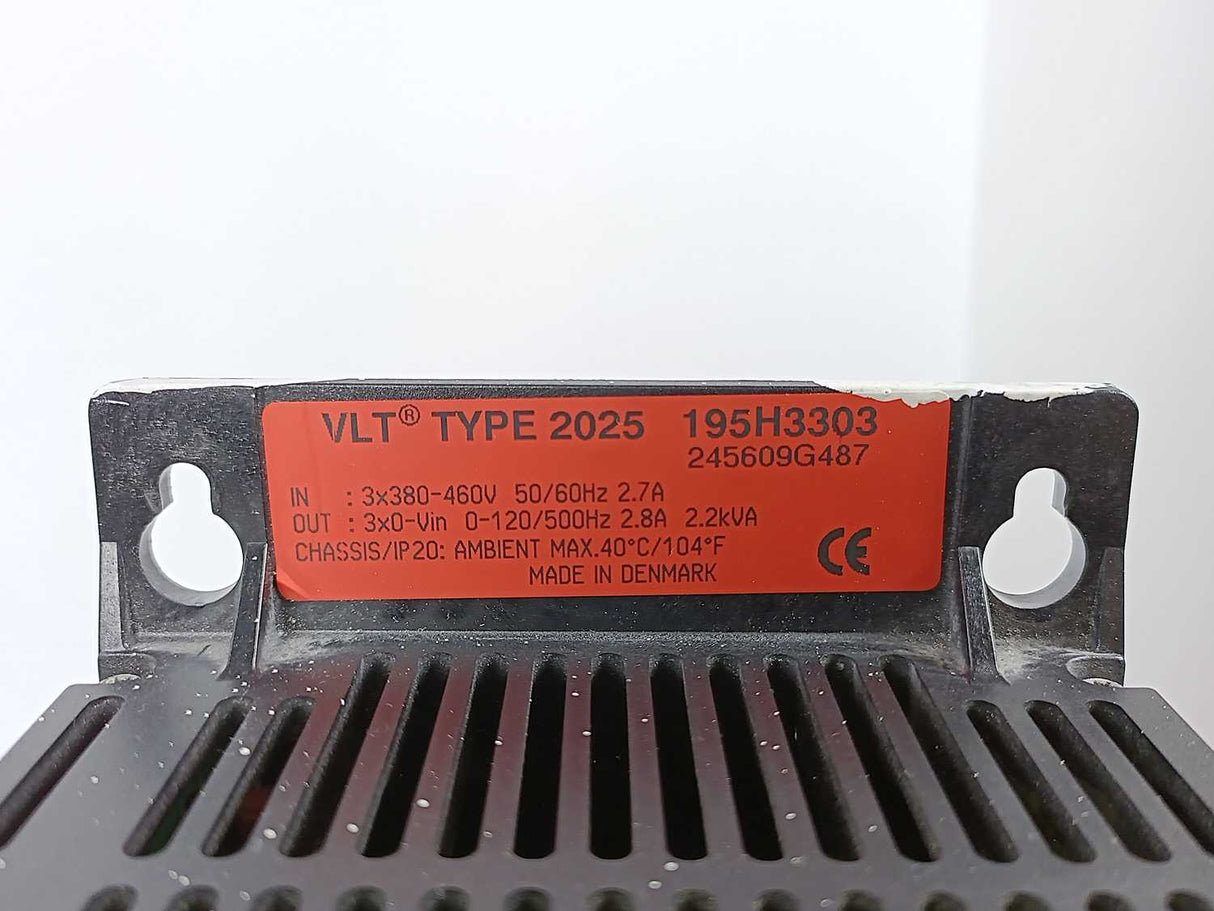 Danfoss 195H3303 VLT Type 2025 Frequency Inventer