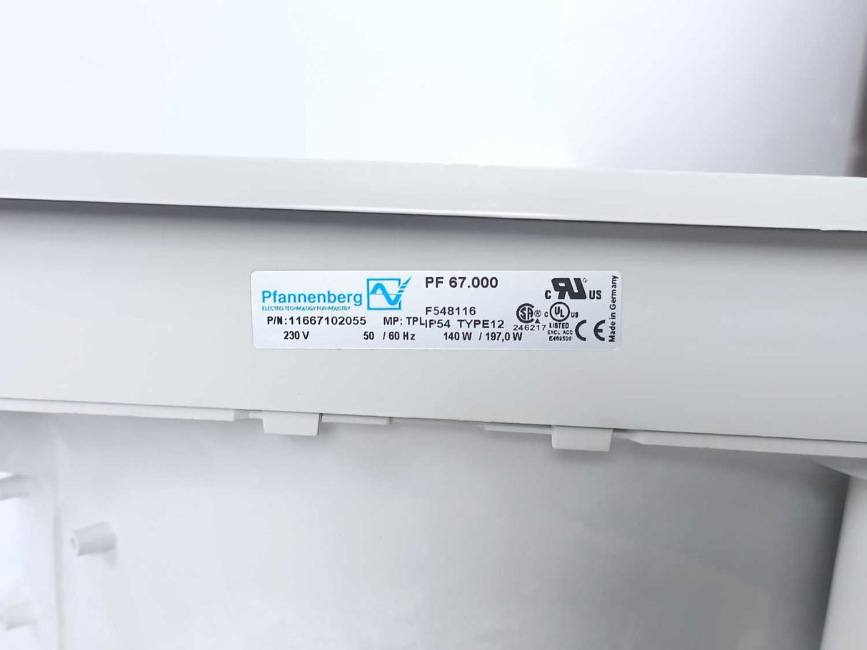 Pfannenberg 11667102055 PF 67.000 Filterfan AC 50/60 Hz