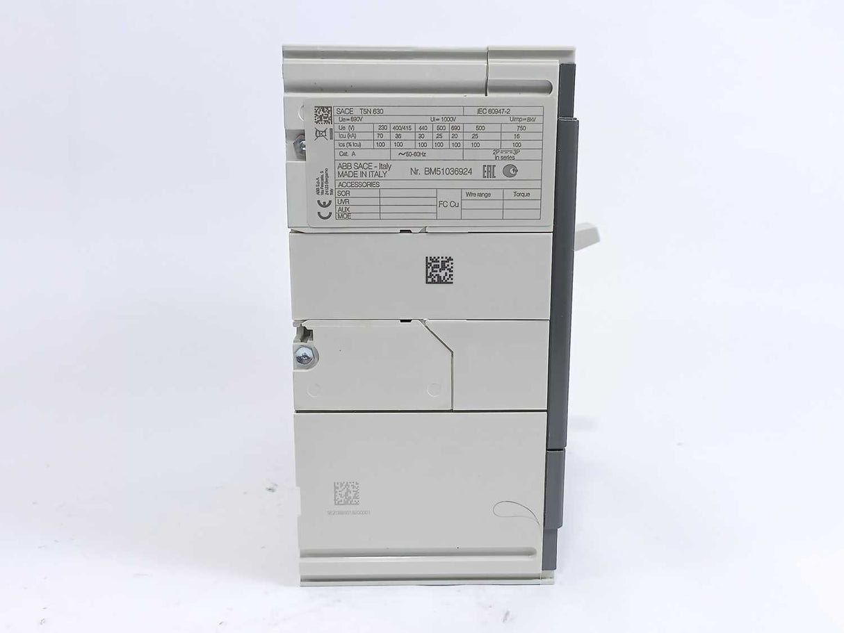 ABB 1SDA054400R1 T5N 630 PR221DS-LS/I Circuit Breaker