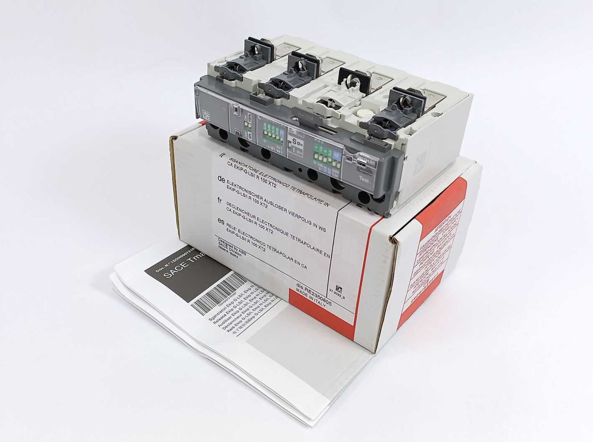 ABB 1SDA067370R1 Solid-State Release Four-Pole Ekip G Dip LS/I In=100A XT2 4p