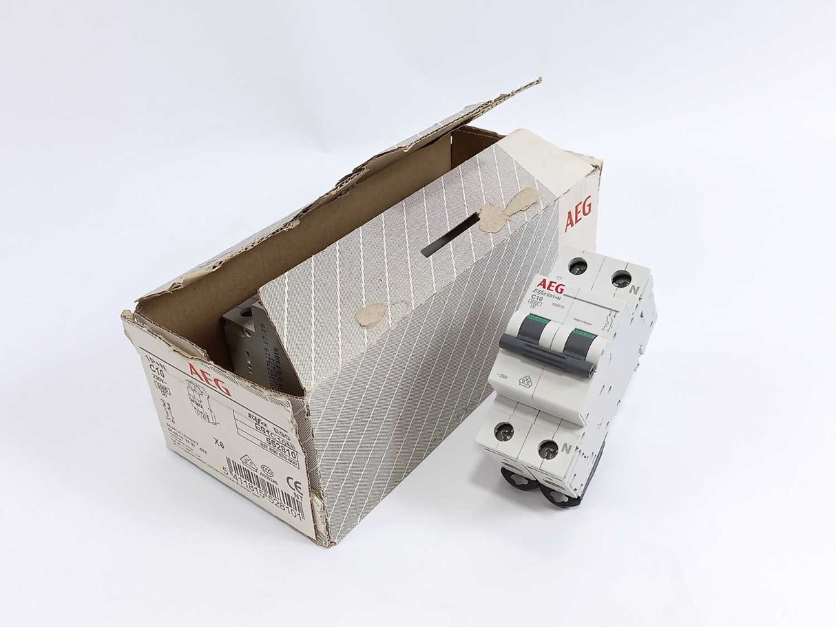 AEG E91C10N Elfa E91+N Circuit Breakers, Batch of 6 pcs.
