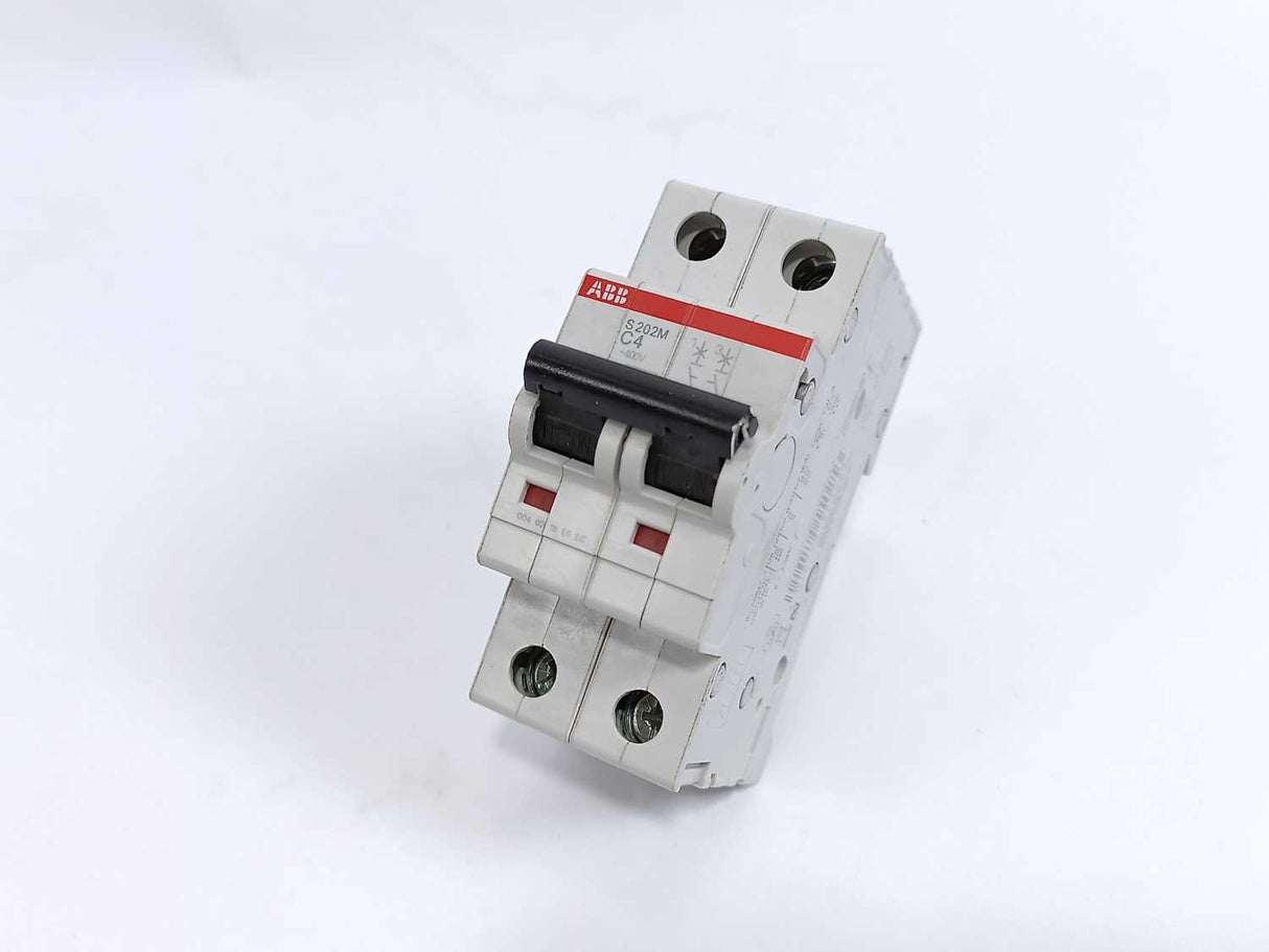 ABB 2CDS 272 001 R0044 S202M-C4 Miniature Circuit Breaker, Batch of 4 pcs.