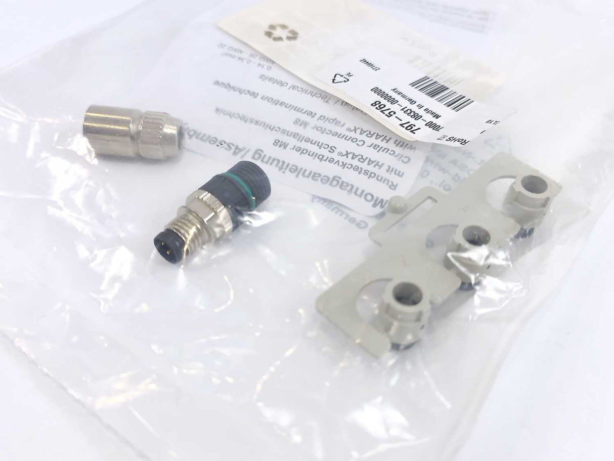 MURR Elektronik 7000-08331-0000000 Industrial Circular Connector, 3-Pole