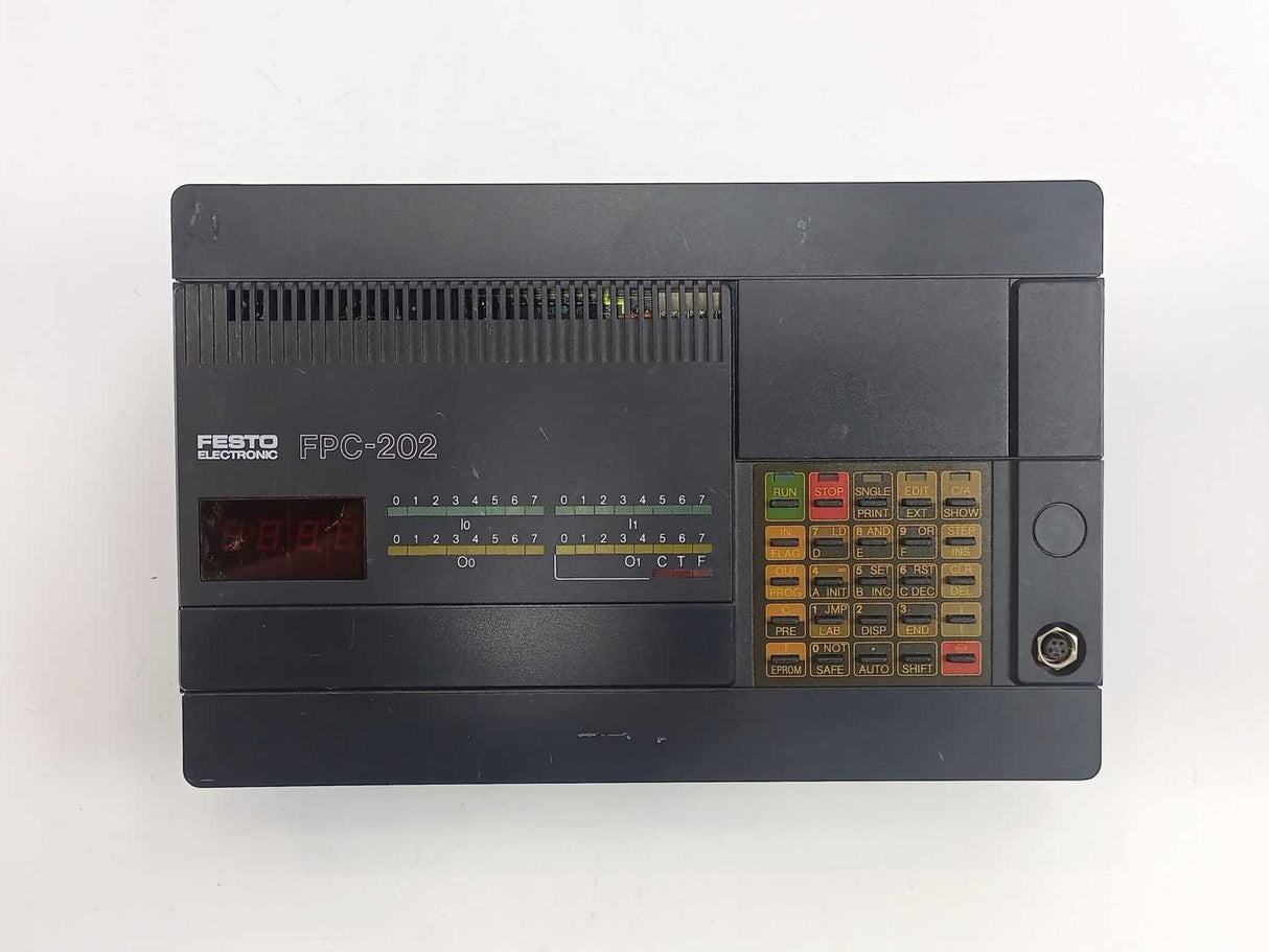 Festo 008381 E.FPC-202 Programmable Logic Controller Unit with 25 keys