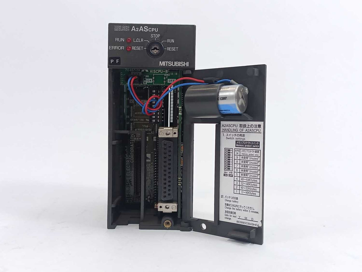 Mitsubishi A2ASCPU CPU Unit w/ Keys