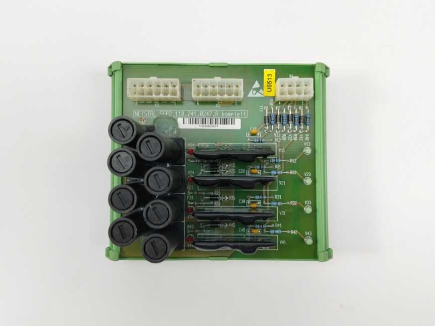 NETSTAL 110.241.0247.A SSP2 System Control Board / PC Board Komplett