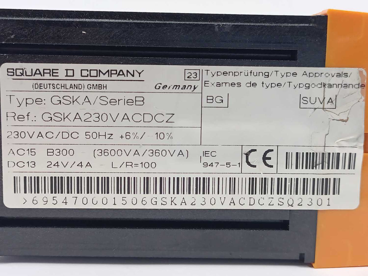 Square D GSKA 8932 PREVENTA Safety Relay