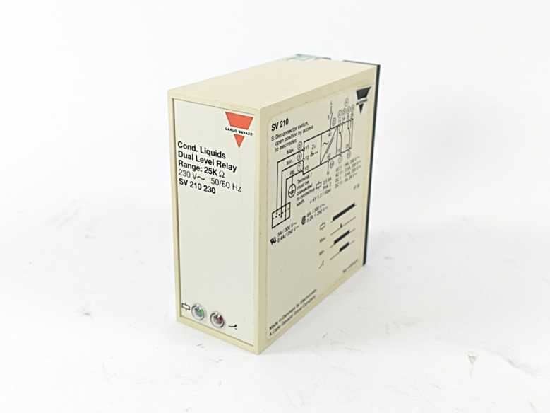 Carlo Gavazzi SV 210 230 Dual Level Relay 230V 50/60Hz