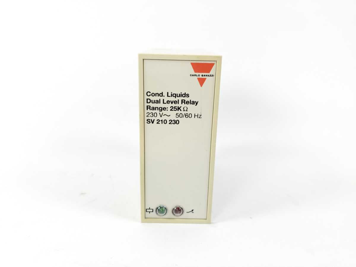 Carlo Gavazzi SV 210 230 Dual Level Relay 230V 50/60Hz