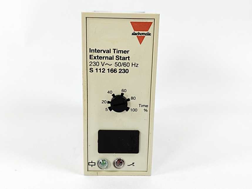 Carlo Gavazzi S 112 166 230 Interval Timer External Start