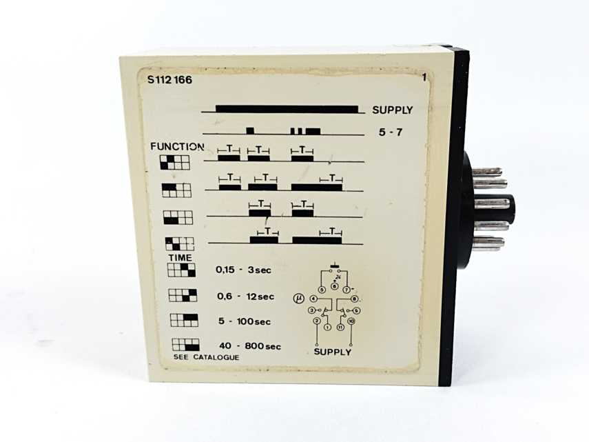 Carlo Gavazzi S 112 166 230 Interval Timer External Start