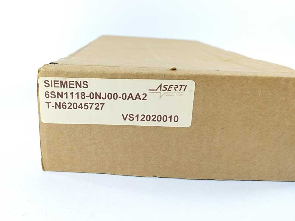 Siemens 6SN1118-0NJ00-0AA2 SIMODRIVE Digital Control Unit, Ver B.