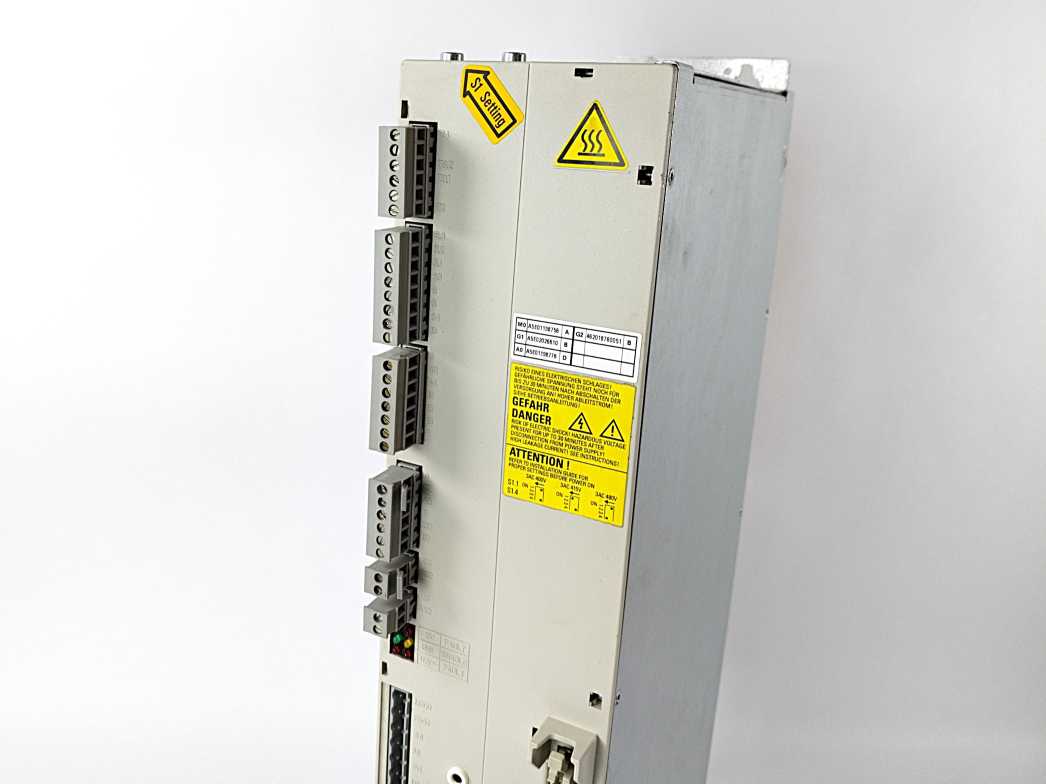 Siemens 6SN1145-1AA01-0AA2 SIMODRIVE 611, U/E Module, 10/25 kW Infeed Module