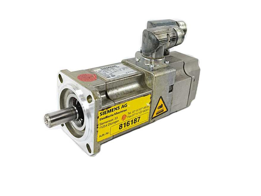 Siemens 1FK7032-5AK71-1AG0 SIMOTICS S-1FK7 Servo Motor 6000 rpm
