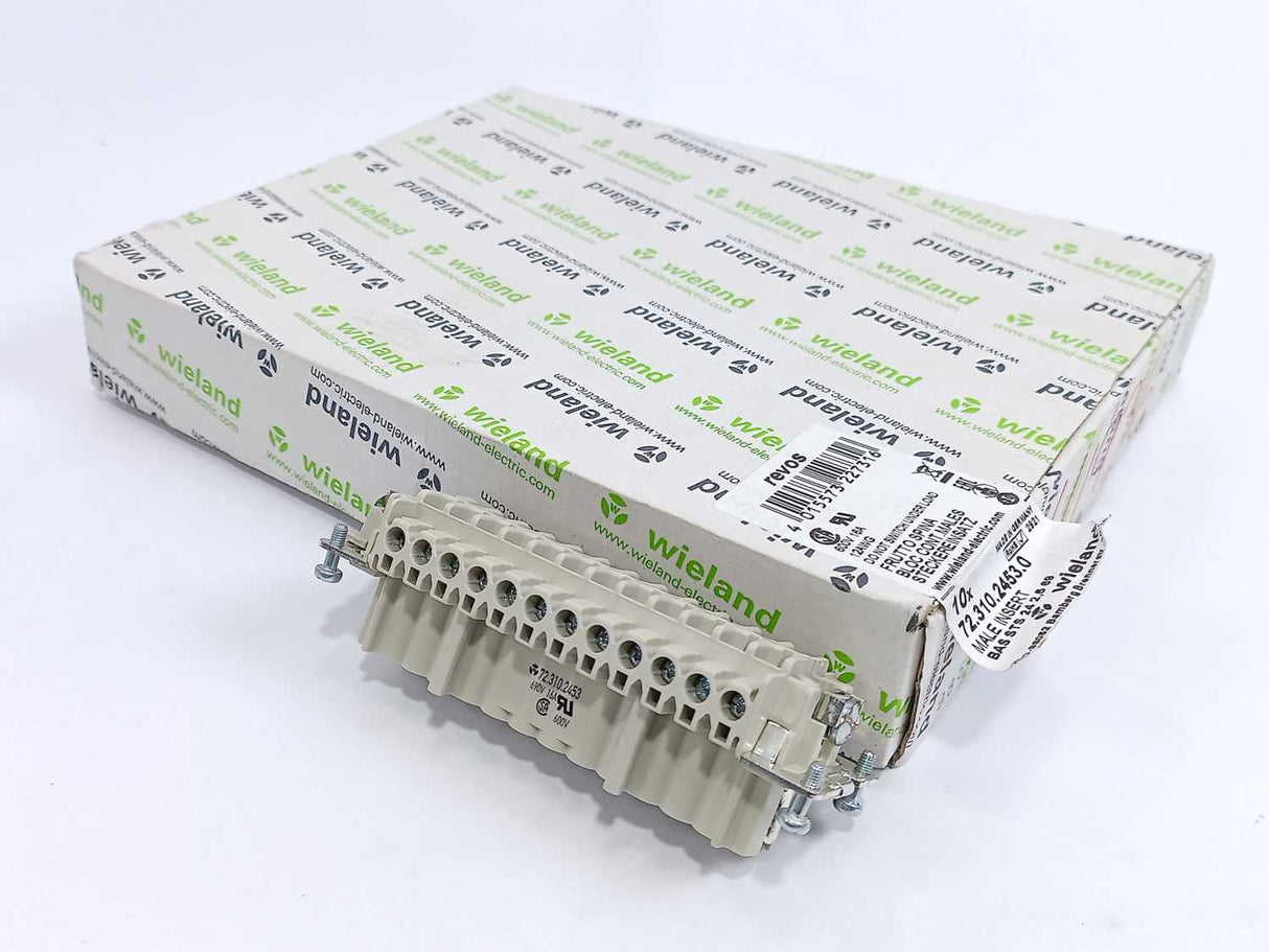 Wieland 72.310.2453.0 BAS STS 24 2,5 69 Male Insert 10 Pcs.