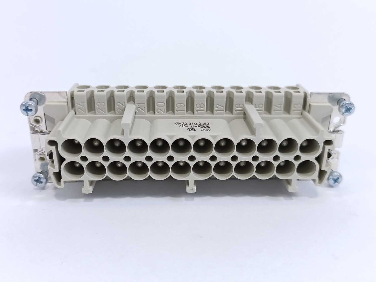 Wieland 72.310.2453.0 BAS STS 24 2,5 69 Male Insert 10 Pcs.