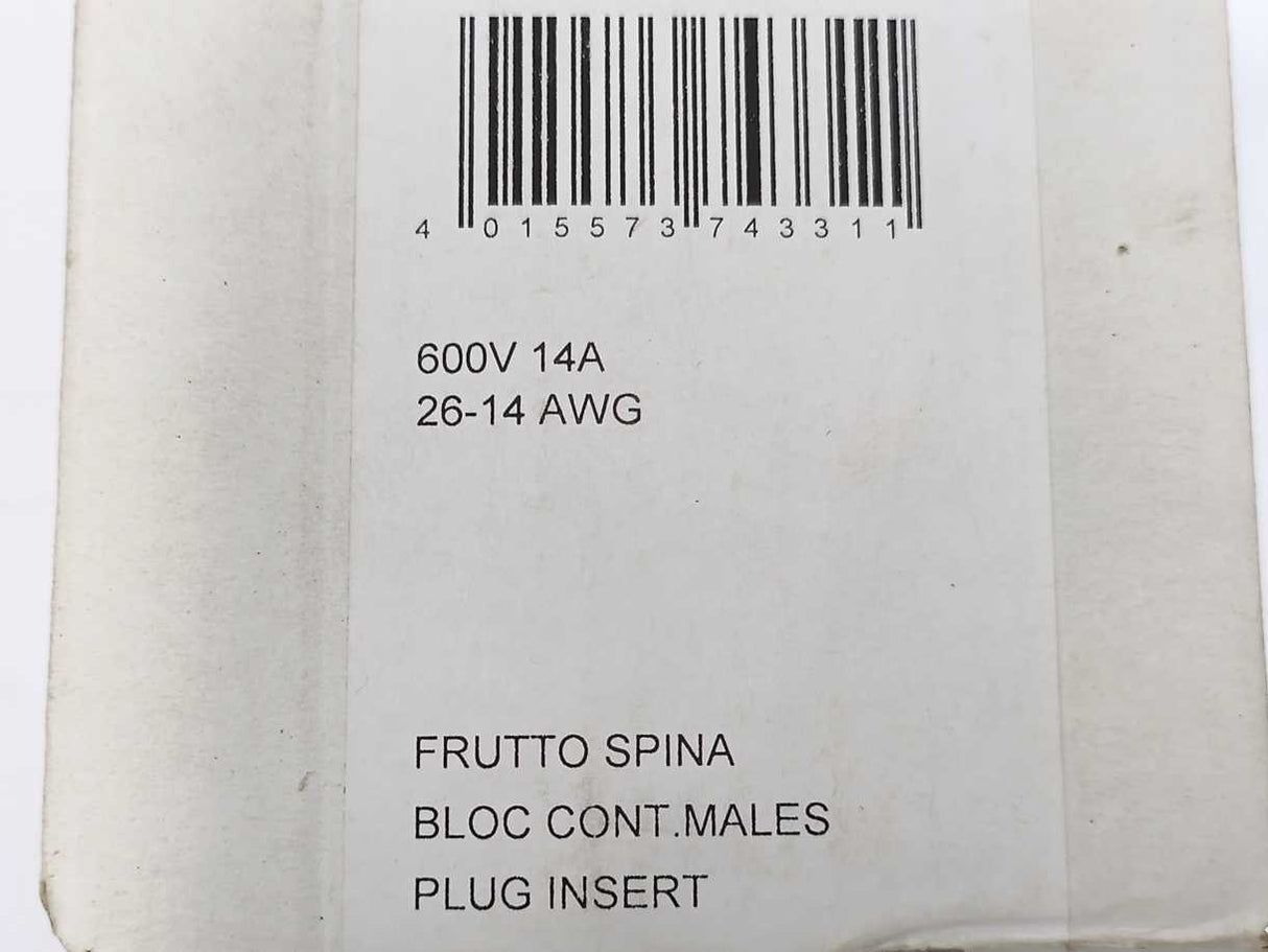 Wieland 78.213.0453.0 Modular Insert FLE STF 4 2,5 40 AG 10pcs batch