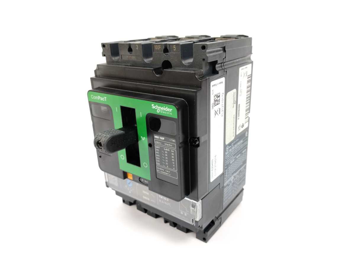 Schneider Electric C10F3TM016 Circuit Breaker, ComPacT NSX100F, 36kA/415VAC