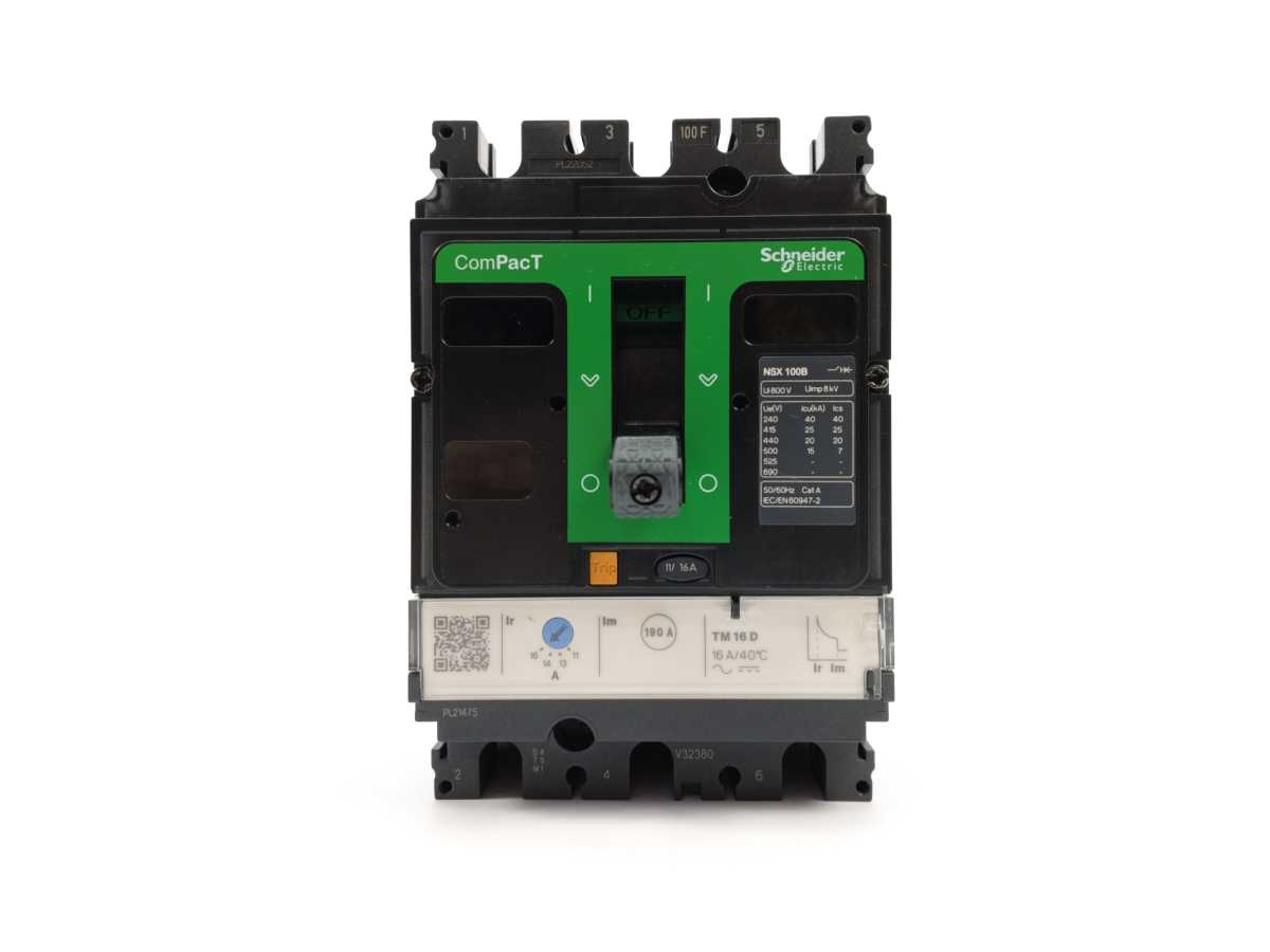 Schneider Electric LV429637 ComPact NSX100F Circuit Breaker