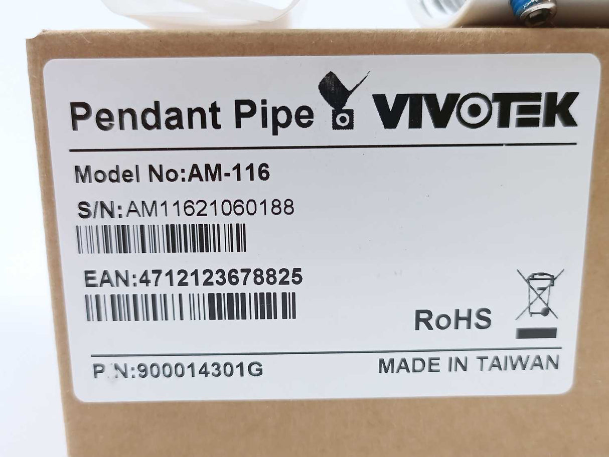 Vivotek 900014301G AM-116 Pendant Pipe
