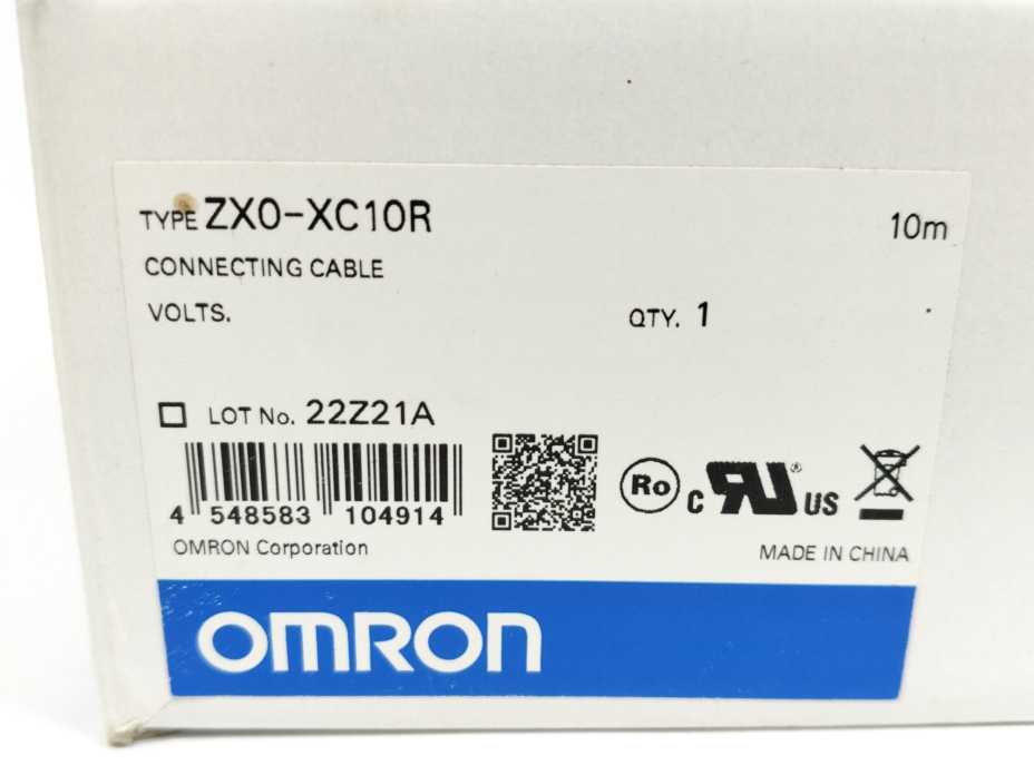 OMRON ZX0-XC10R Connecting Cable