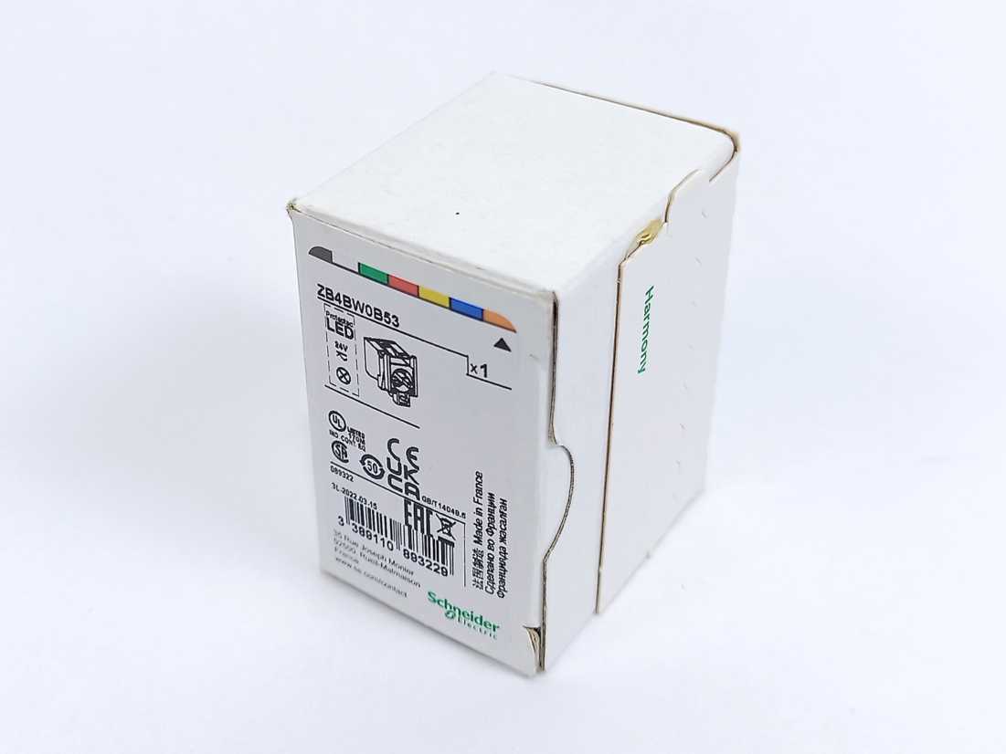 Schneider Electric ZB4BW0B53 Harmony XB4 Metal Push Button