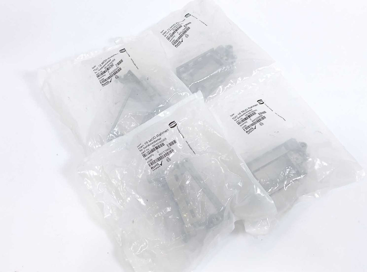 Harting 09140160303 Han 16 MOD Frame for Module 4 Pcs. Batch