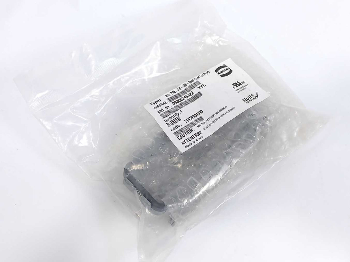 Harting 09300245422 Han B Protect Cover Die Cast for Hood PG
