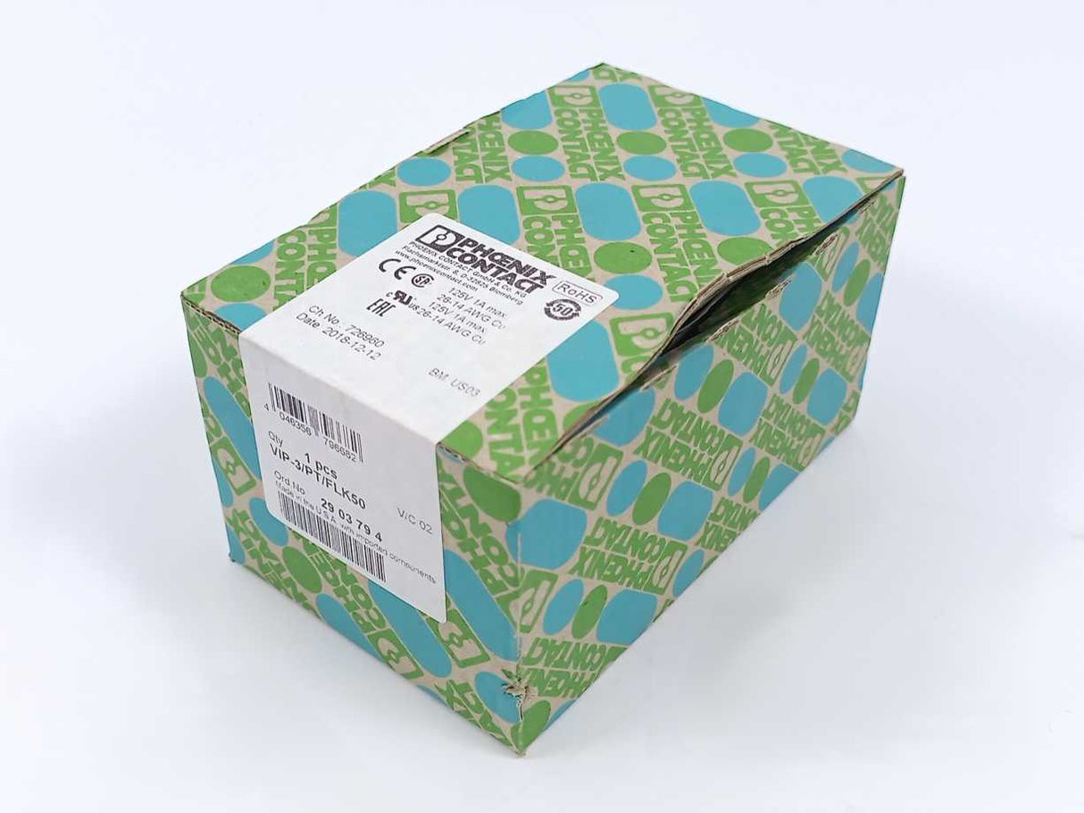 Phoenix Contact 2903794 VIP-3/PT/FLK50 Termination Board