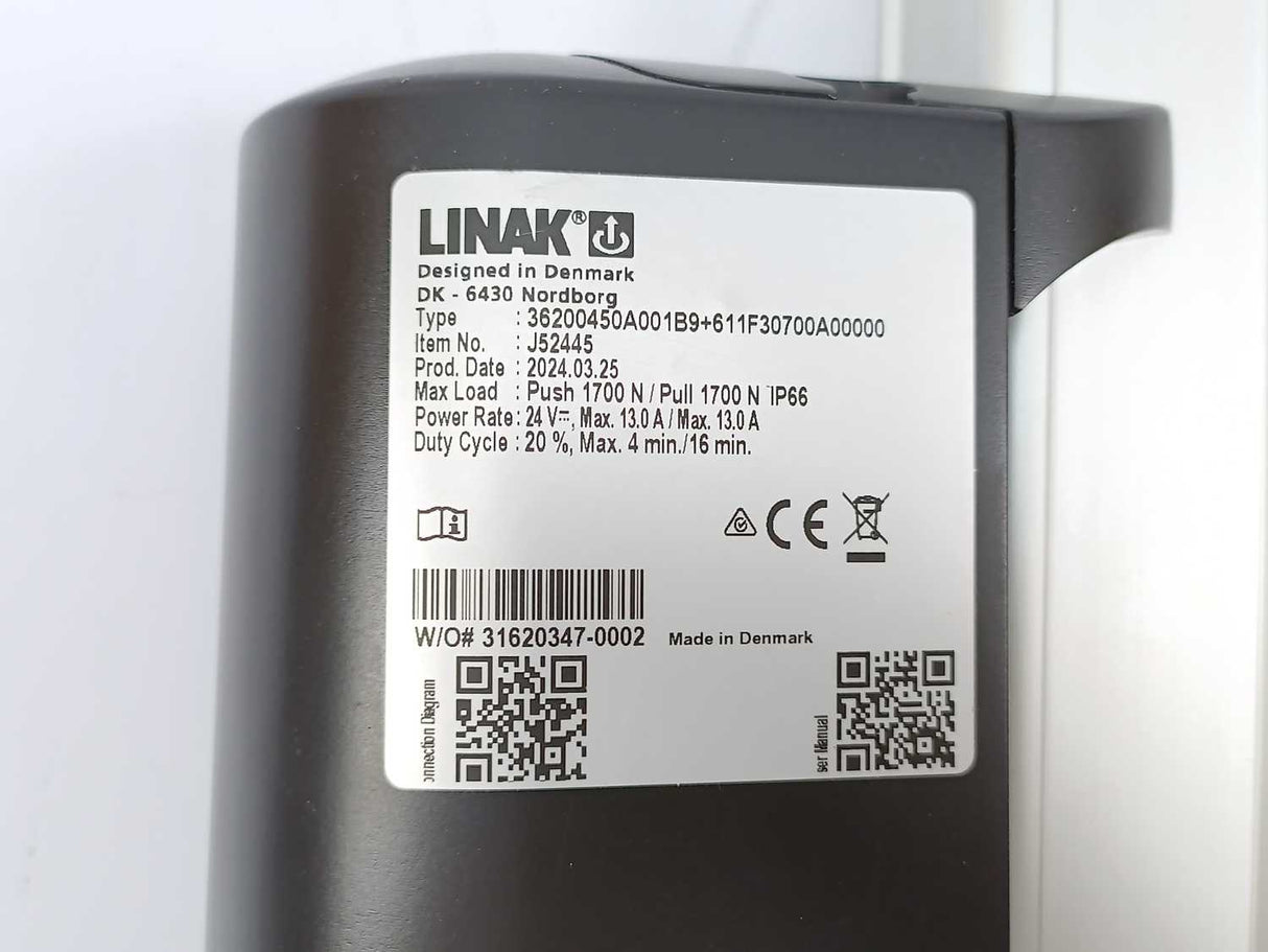 LINAK 36200450A001B9+611F30700A00000 LA36 Linear Actuator