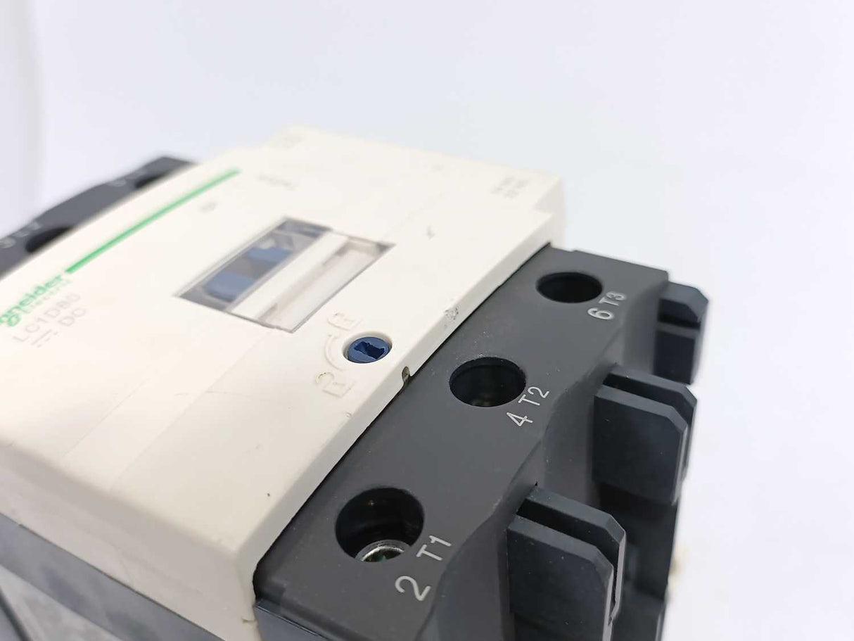 Schneider Electric LC1D80 Contactor w/ 24VAC Coil