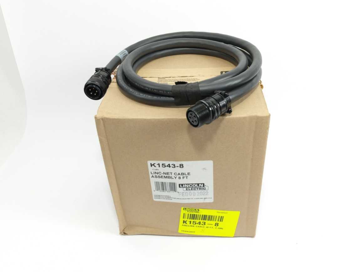 Lincoln Electric K1543-8 ArcLink® 5-Pin Control Cable - 2.4m (8ft)