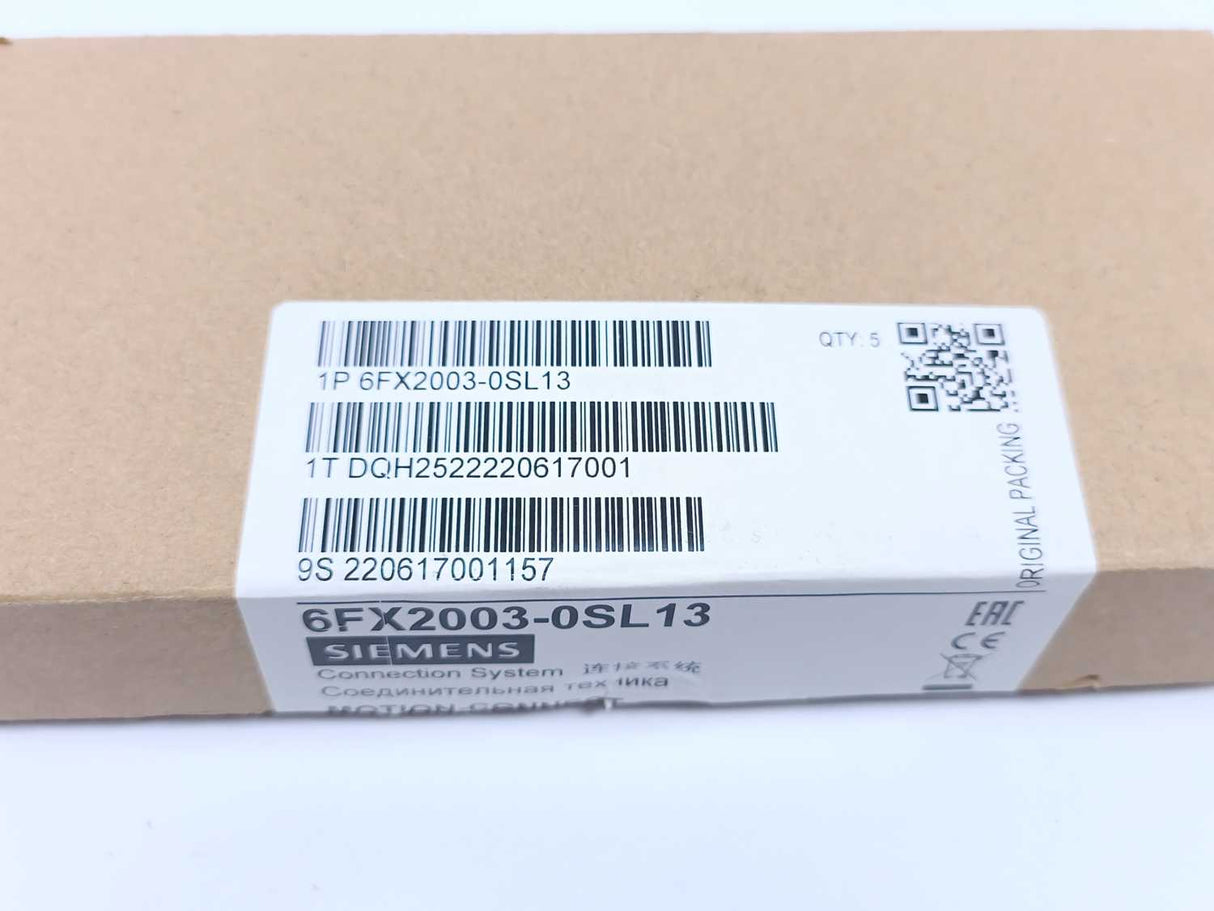 Siemens 6FX2003-0SL13 Signal connector, Batch of 5 pcs.