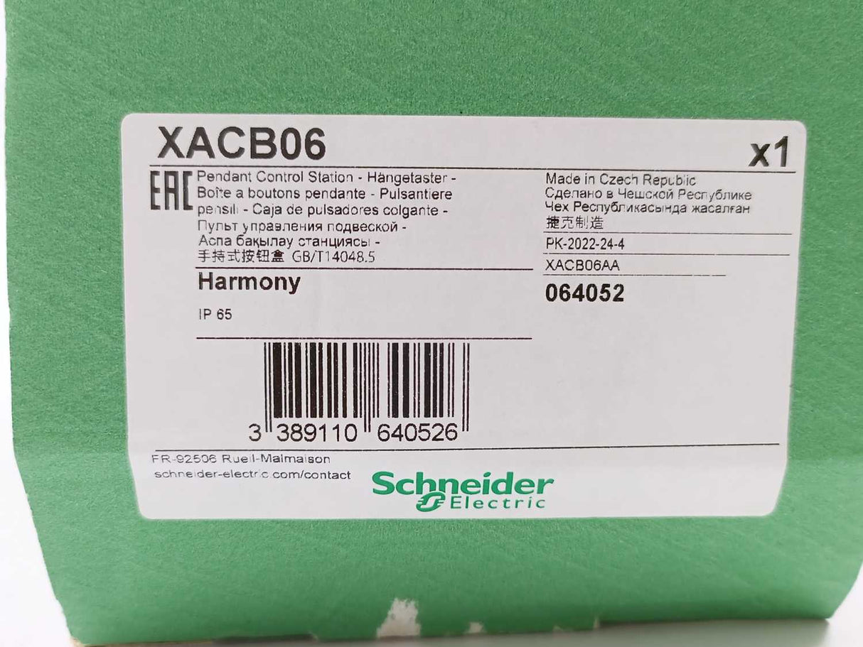 Schneider Electric XACB06 Pendant Control Station