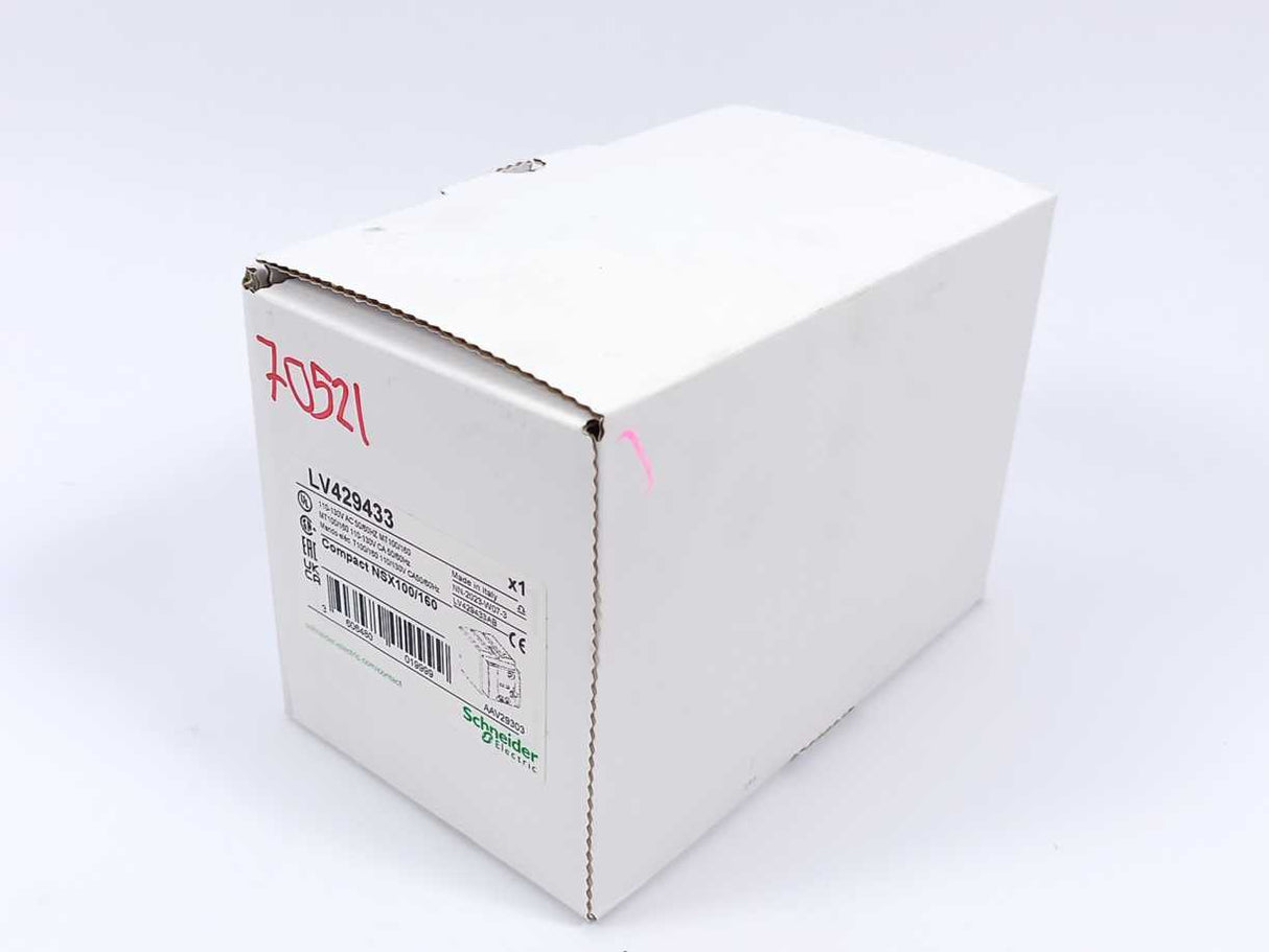Schneider Electric LV429433 Compact NSX100/160 Motor Mechanism Module