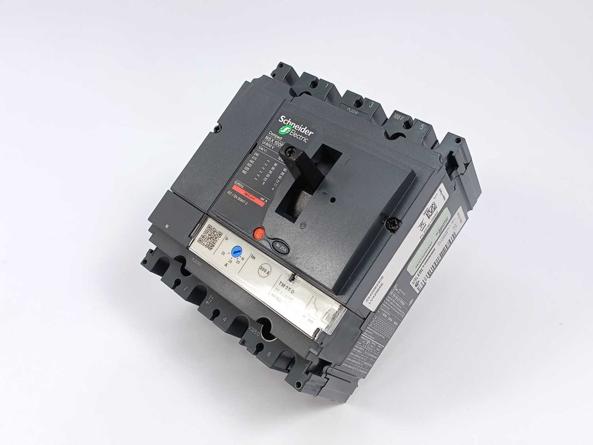 Schneider Electric LV429656 Compact NSX100F TM25D 4P4T Circuit Breaker