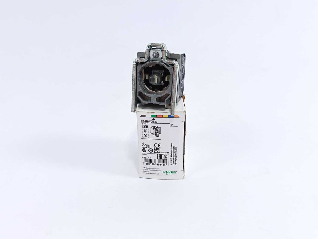 Schneider Electric ZB4BW0B33 ZBE-101 Harmony XB4 Green Light Block