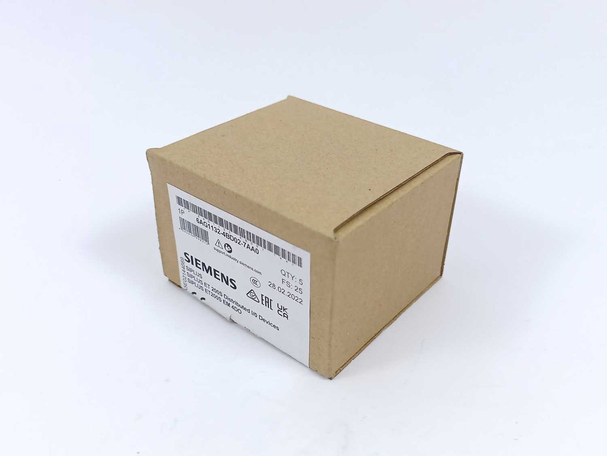 Siemens 6AG1132-4BD02-7AA0 SIPLUS ET 200S EM 4DQ Electronic Module
