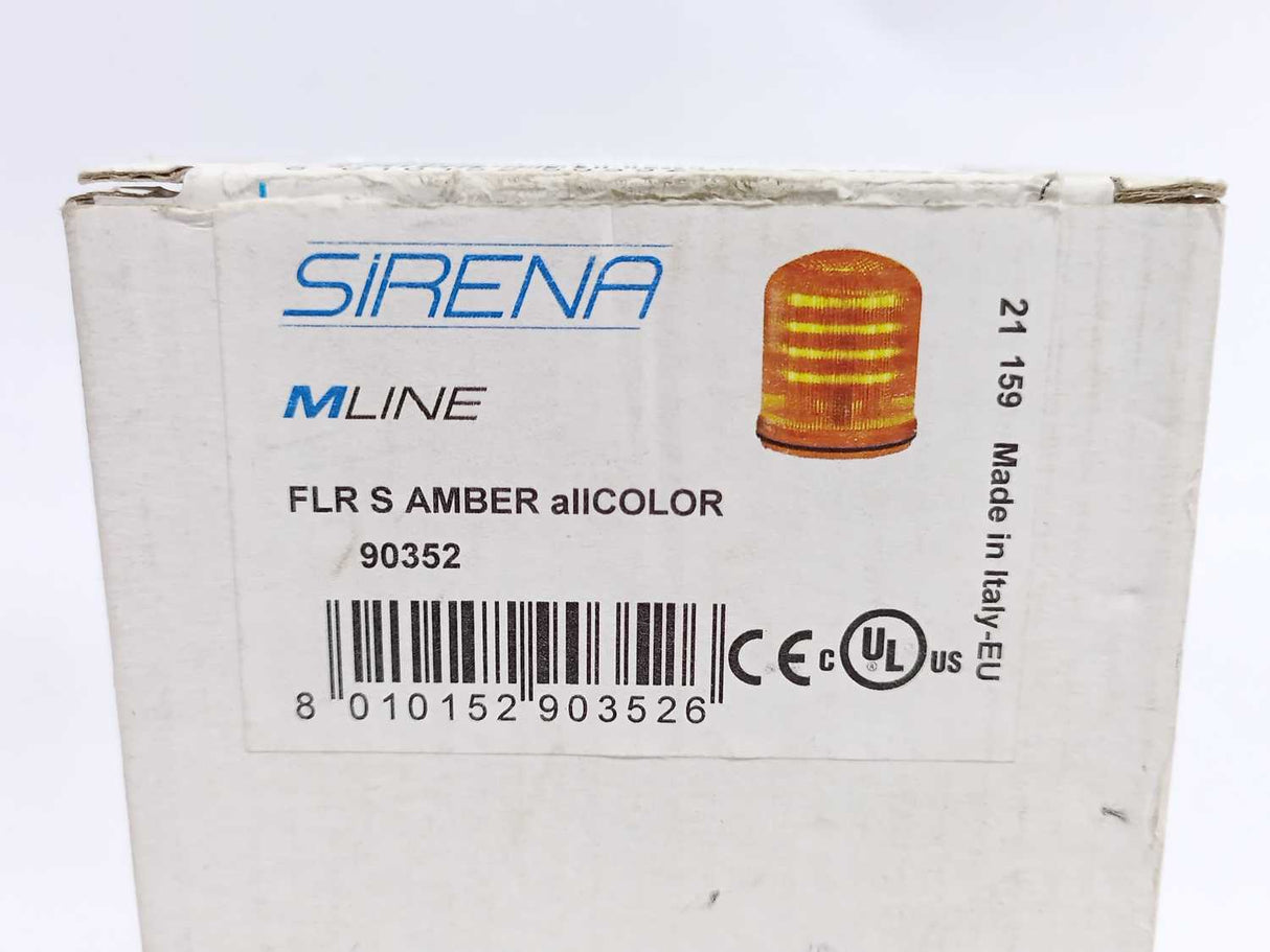 Sirena 90352 FLR S Amber All-Color Mmulti Function LED Beacon
